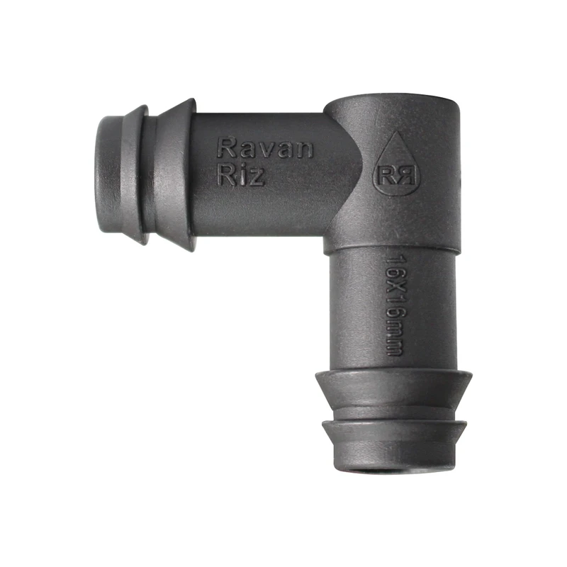 زانویی لوله آبیاری روان ریز مدل RR-1616 بسته 3000 عددی