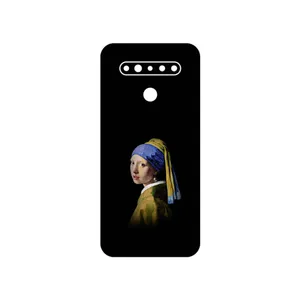 MAHOOT Girl with a Pearl Earring of Vermeer Cover Sticker for LG K41s
