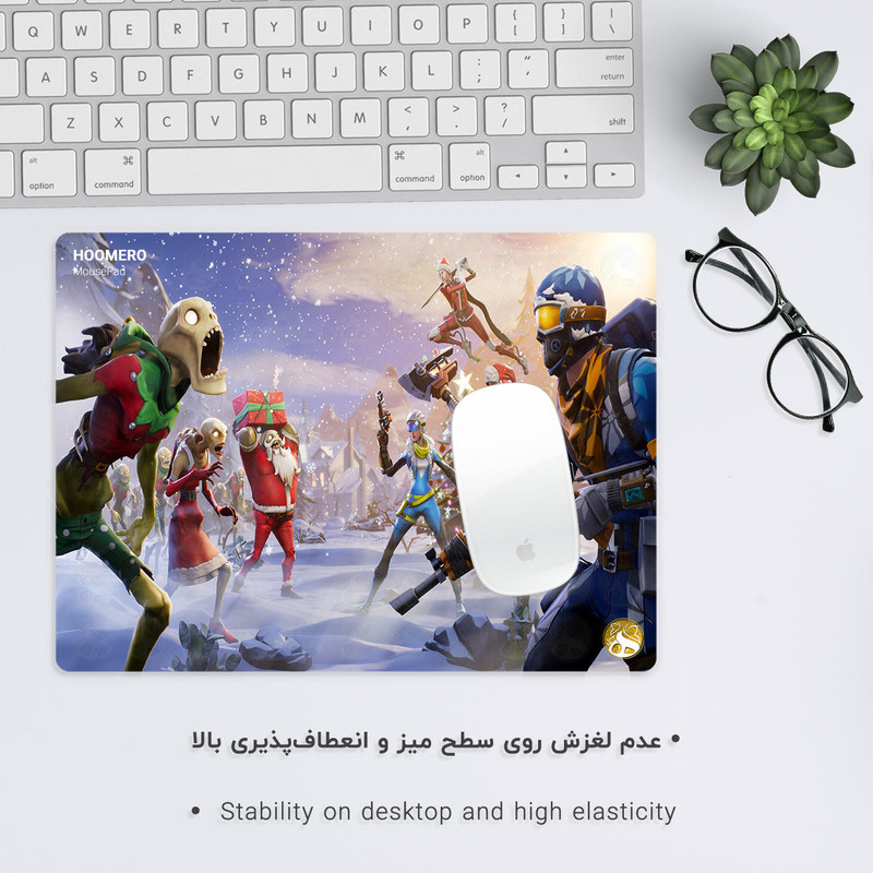 ماوس پد هومرو طرح فورتنایت مدل A1432 2