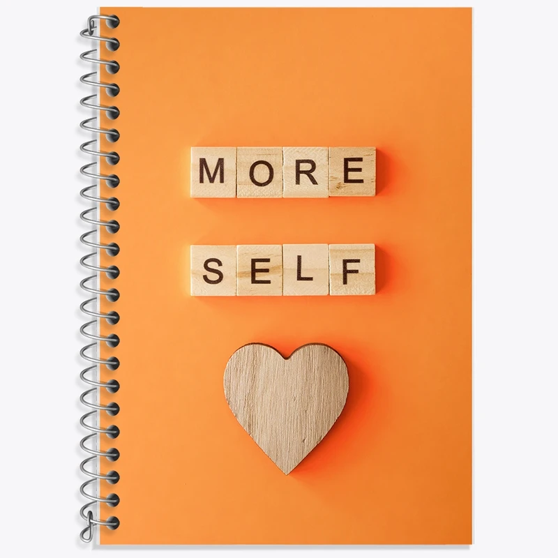 دفتر لغت 50 برگ خندالو طرح More Self کد F1845
