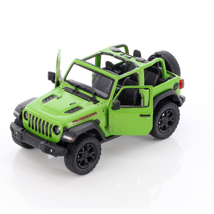ماشین بازی کینزمارت مدل جیپ رانگلر 2018 Jeep Wrangler (Open Top) کد KT5412A