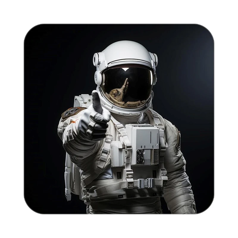 زیر لیوانی کاکتی طرح فضانورد مدل mp46453