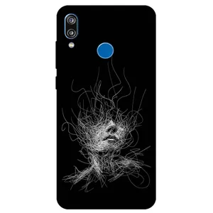 Megafone Face Sketch 7423 Cover For Xiaomi Redmi Note 7 / Note 7 Pro