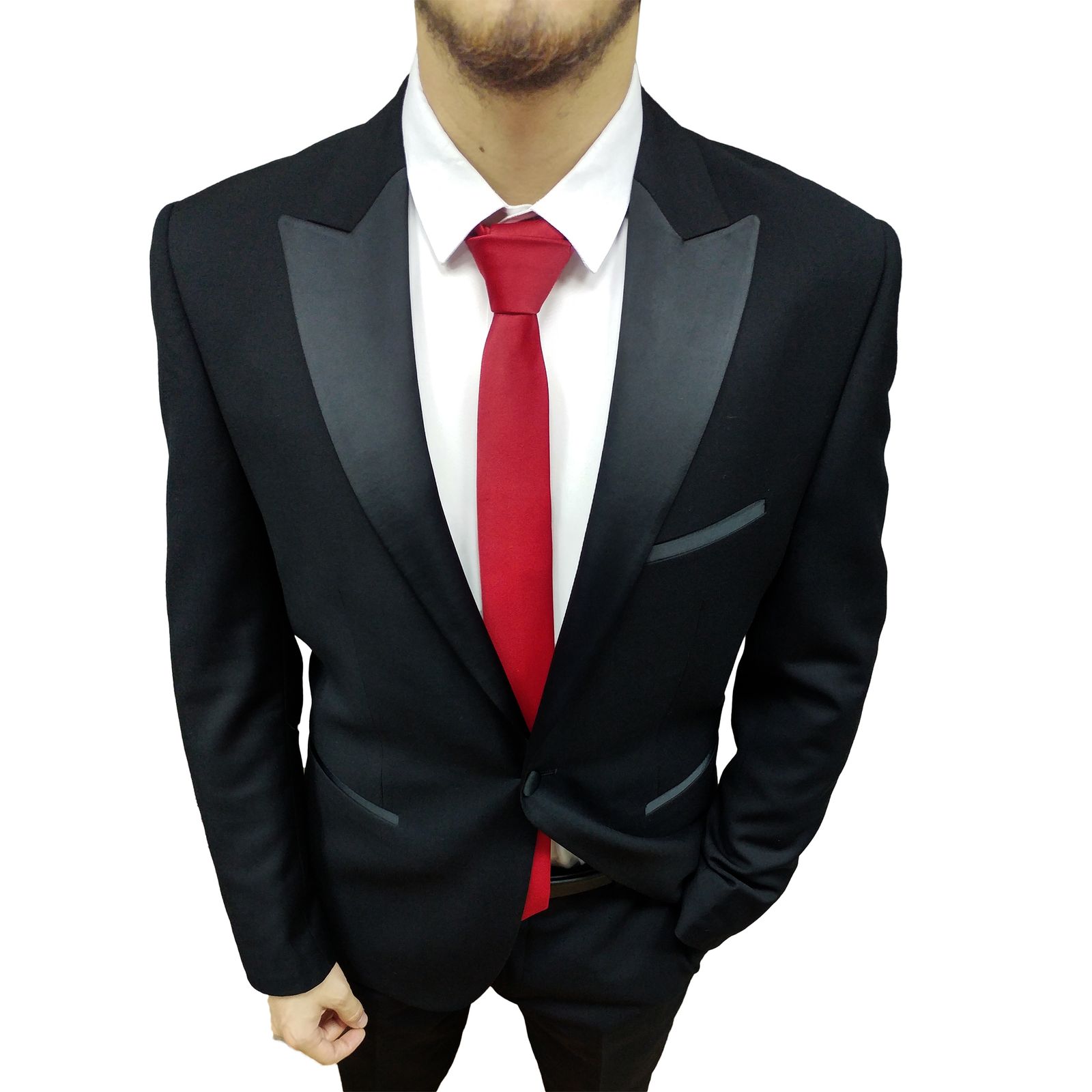 ست کراوات و پاپیون و دستمال جیب مردانه کد R -  - 6