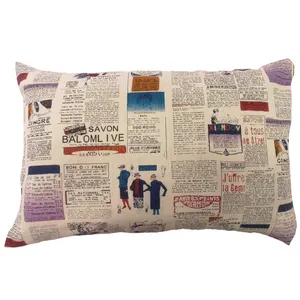 بالش مدل سفری طرح روزنامه 