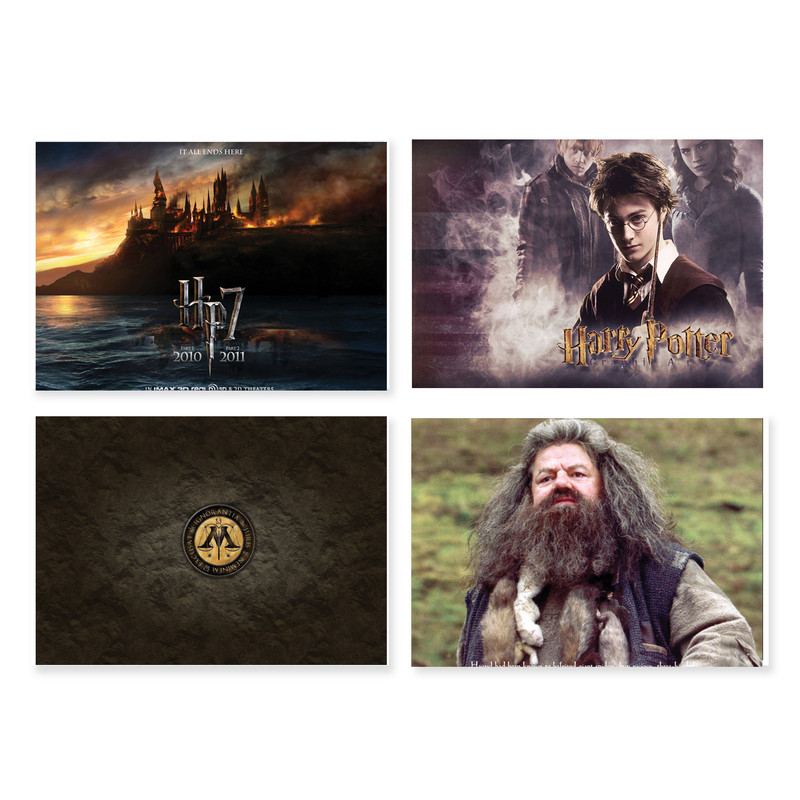 پوستر طرح هری پاتر کد A-2024 مجموعه 4 عددی