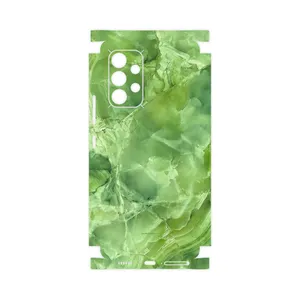MAHOOT Green-Crystal-Marble-FullSkin Cover Sticker for Samsung Galaxy A53 5G