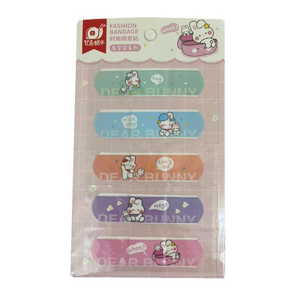 چسب زخم فانتزی مدل خرگوش  بسته 5 عددی