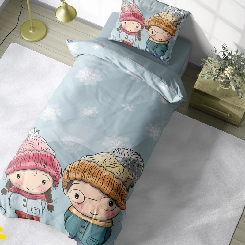 سرویس خواب یک نفره 4 تکه مدل کودکانه کد ۲۱۳۷