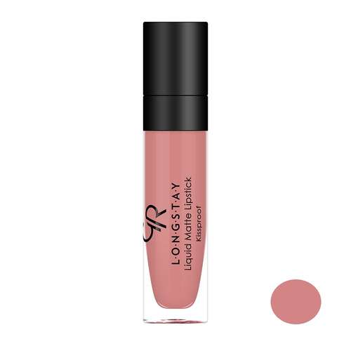 رژ لب مایع گلدن رز شماره 40