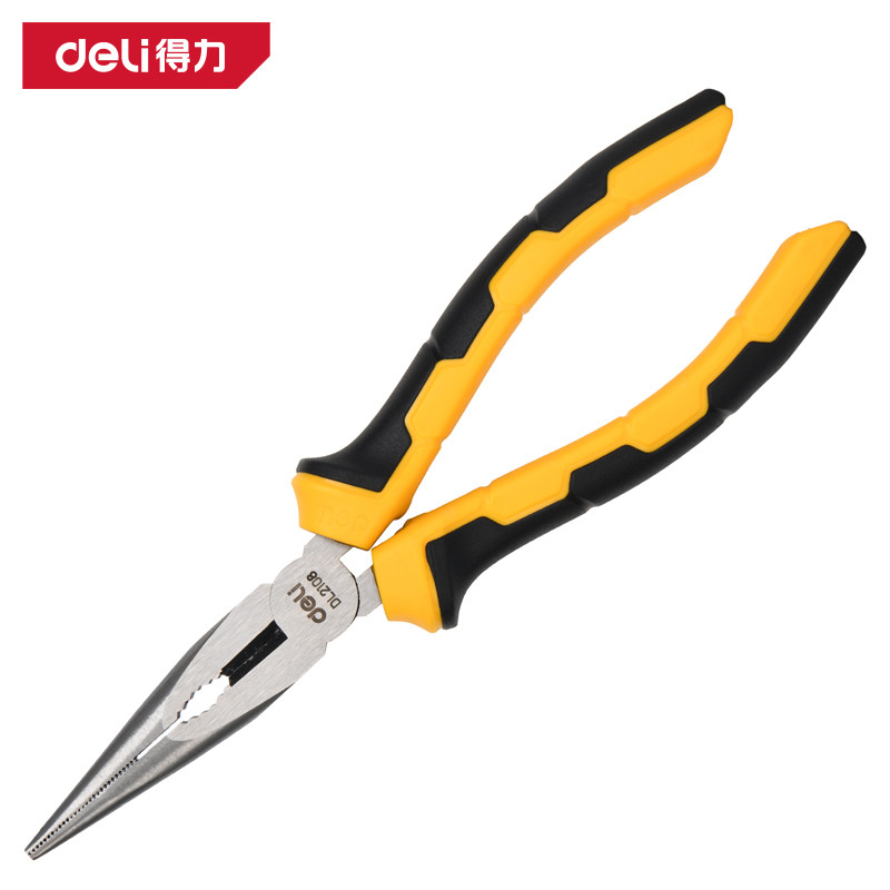 انبر دم باریک دلی مدل DL2108 سایز 8 اینچ