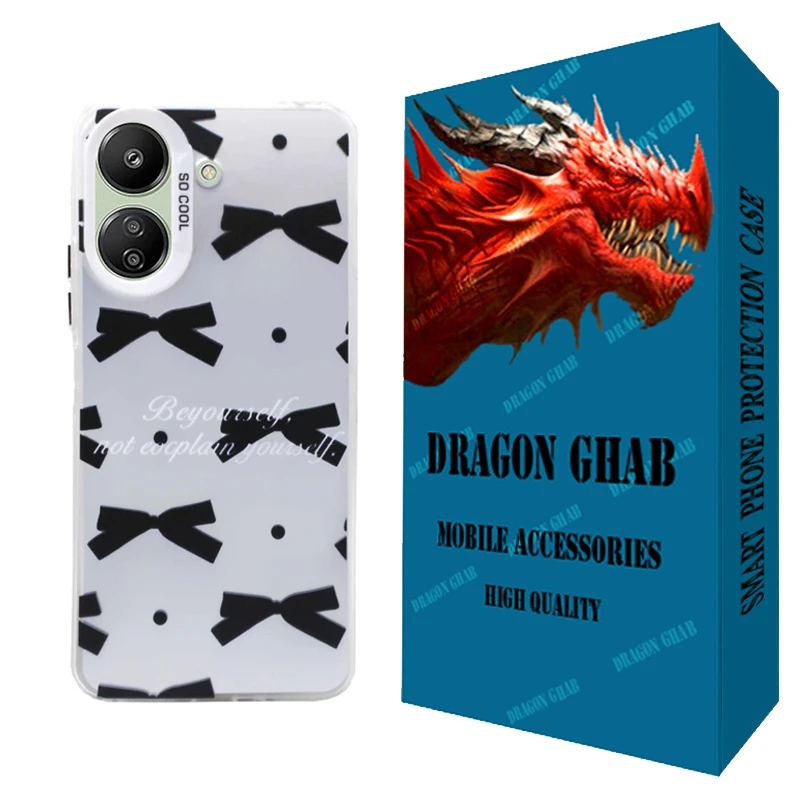 کاور دراگون قاب مدل papso مناسب برای گوشی موبایل شیائومی Redmi 13C / Poco C65