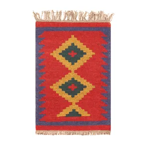 گلیم دستبافت یک متری مدل قشقایی کد GH00007