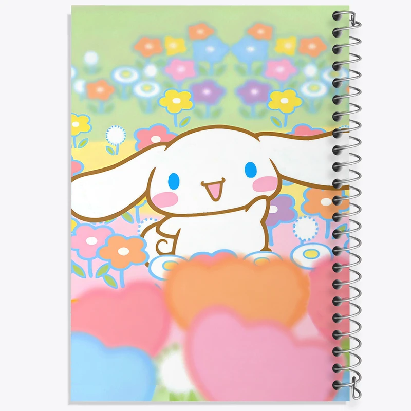 دفتر مشق 50 برگ خندالو طرح سینامونرول هلو کیتی کد N4772