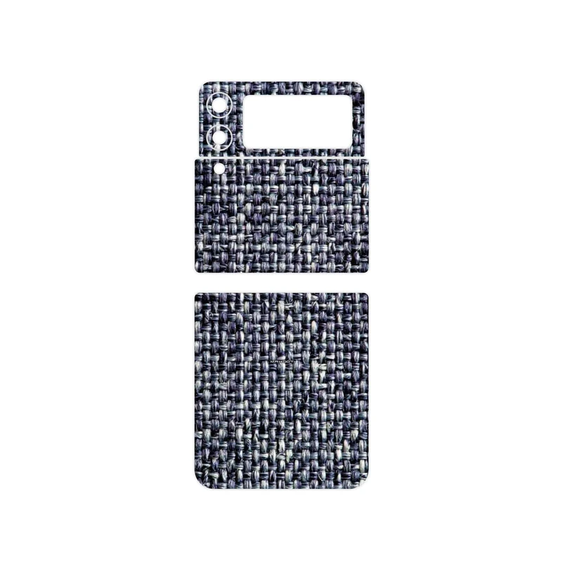 برچسب پوششی ماهوت مدل Fabric Texture 6 مناسب برای گوشی موبایل سامسونگ Galaxy Z Flip3 5G