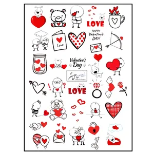 استیکر طراحی ناخن مدل N_75