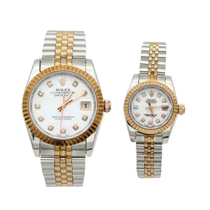 ست ساعت مچی عقربه ای زنانه و مردانه  مدل 01587