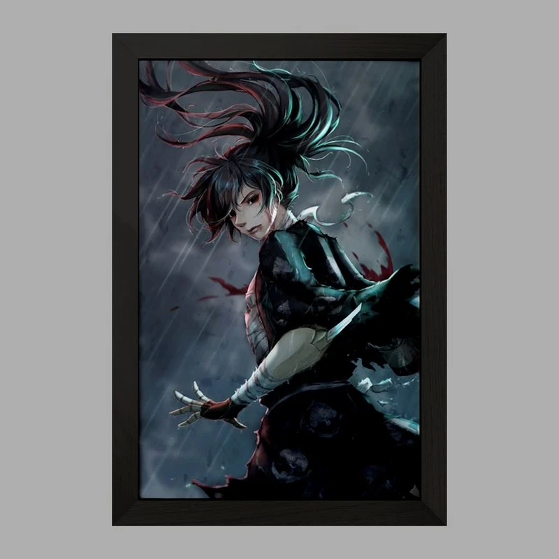 تابلو خندالو مدل هیاکومارو انیمه دورورو Dororo کد 28589