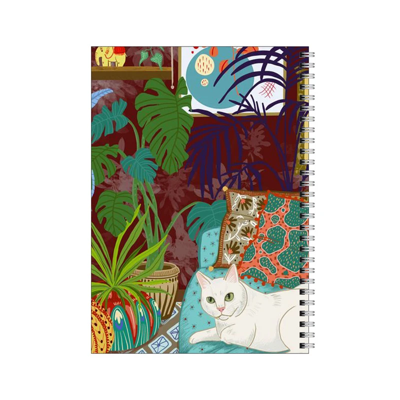 دفتر مشق 50 برگ بامبیلیپ طرح فضای وینتیج  کد 0335555