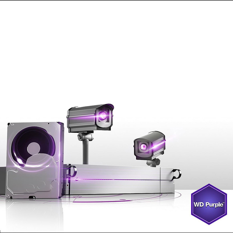 قیمت و خرید هارددیسک اینترنال وسترن دیجیتال مدل Purple WD40PURZ ظرفیت 4 ...