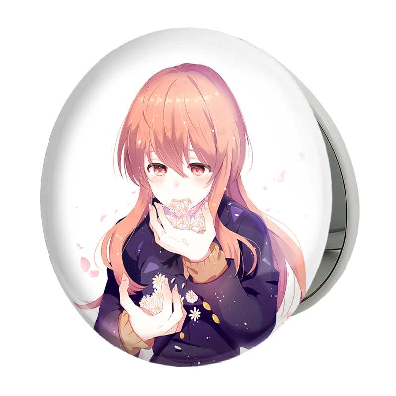 آینه جیبی خندالو طرح شوکو نیشیمیا انیمه سایلنت ویس A Silent Voice مدل تاشو کد 15795 