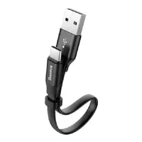 کابل تبدیل USB به USB-C باسئوس مدل Nimble CATMBJ طول 0.23 متر