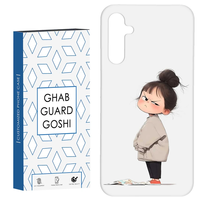 کاور قاب گارد گوشی طرح  دختر ملوس کد Dimo-953 مناسب برای گوشی موبایل سامسونگ Galaxy A54