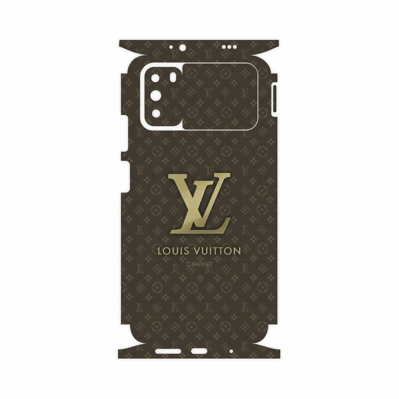 برچسب پوششی ماهوت مدل LOUIS-VUITTON-Logo-FullSkin مناسب برای گوشی موبایل شیائومی Poco M3