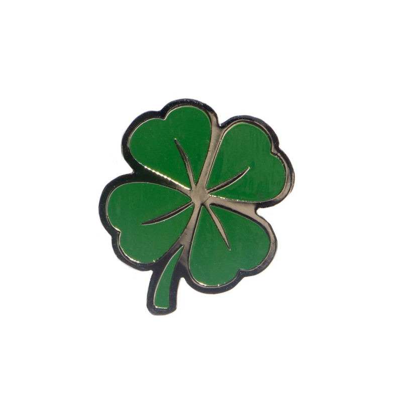 گل سینه مدل چهار برگ شبدر