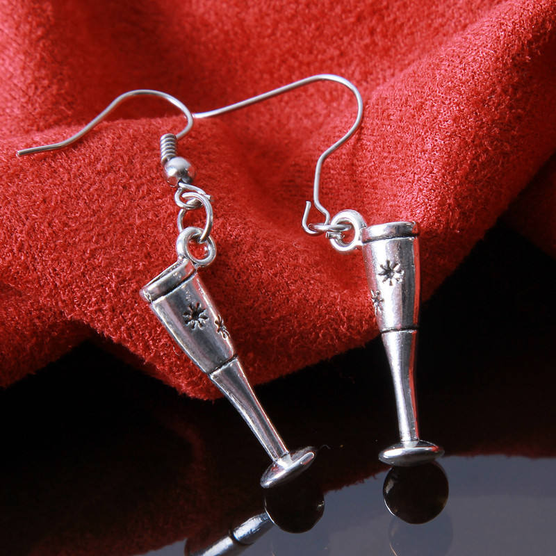 گوشواره دخترانه بازرگانی میلادی کد GZN_084