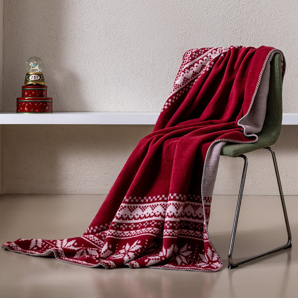 پتو 1 نفر مادام کوکو مدل Caumel Jakar تلویزیونی سایز 170x130 سانتی‌متر