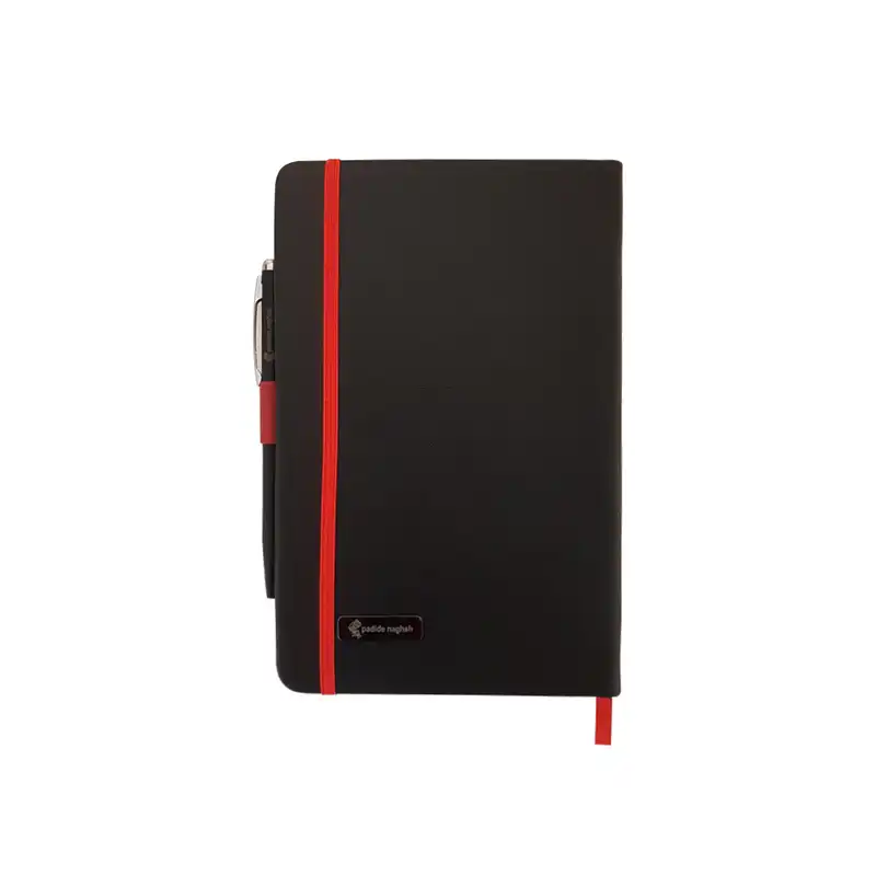 دفتر یادداشت پدیده نقش مدل رنگی به همراه خودکار