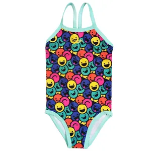 مایو دخترانه مدل اسلیپ بندی ایموجی کد 16