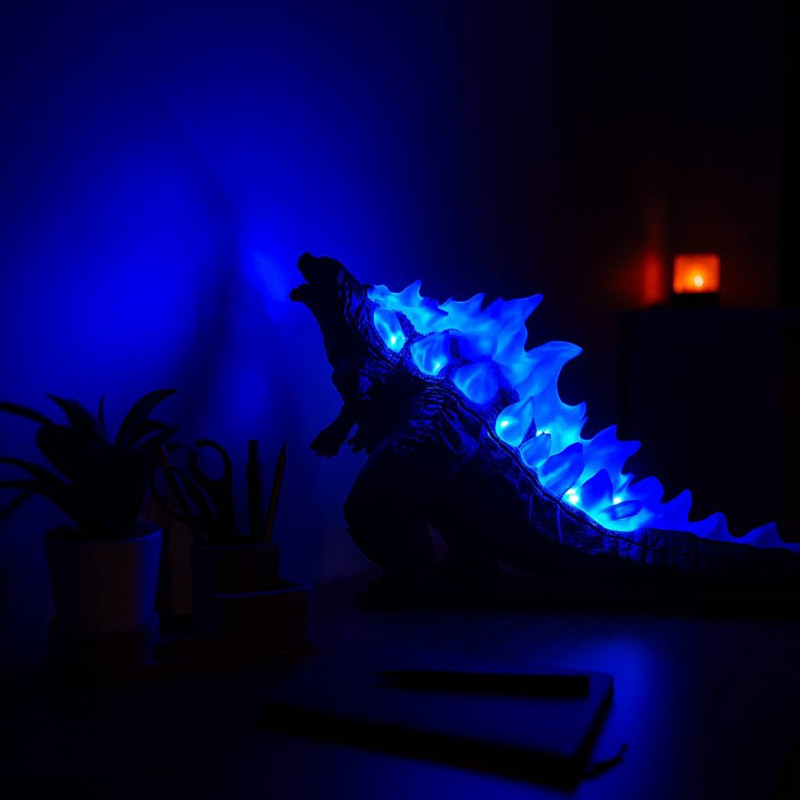 اکشن فیگور مدل شبخواب طرح گودزیلا ارتفاع 18 سانتی متر