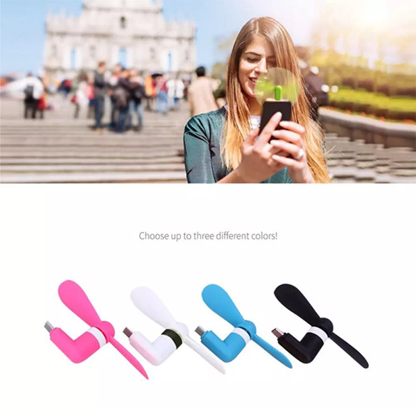 پنکه همراه مدل OTG Mini USB-TYPE C