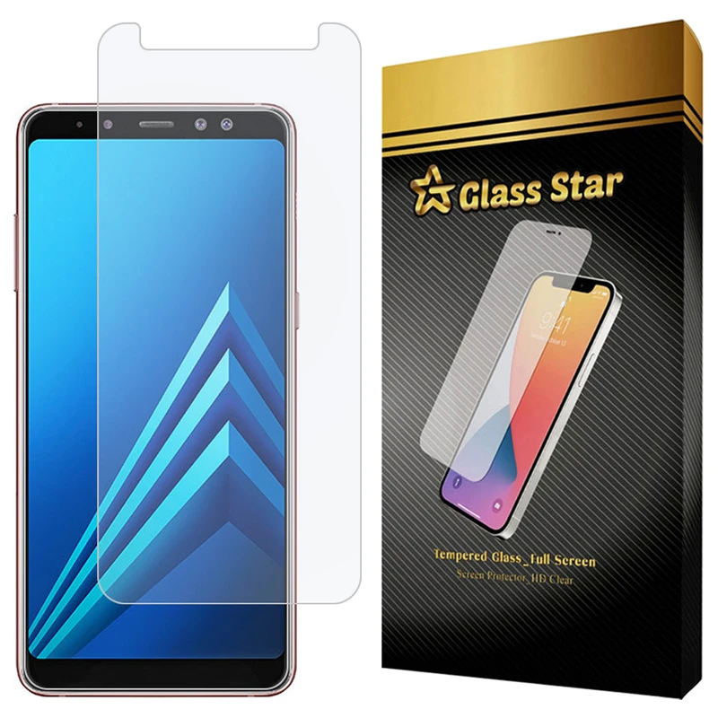 محافظ صفحه نمایش گلس استار مدل SMPLG مناسب برای گوشی موبایل سامسونگ Galaxy A8 Plus / Galaxy A6 Plus / Galaxy J6 Plus / Galaxy J4 Plus / Galaxy J4 Core