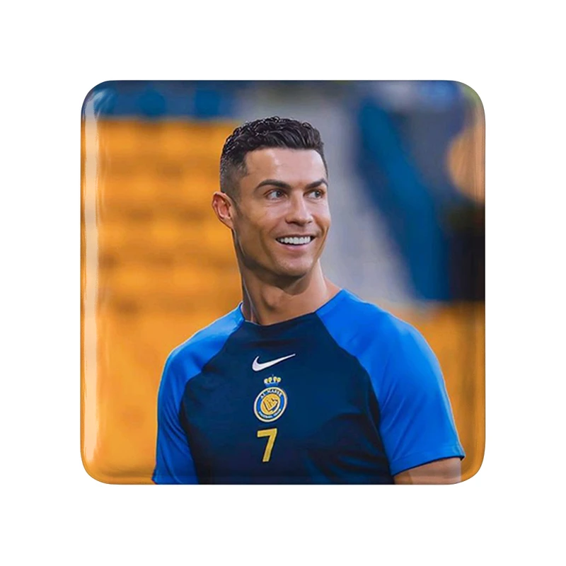 مگنت خندالو طرح کریستیانو رونالدو مدل مربعی کد 36412