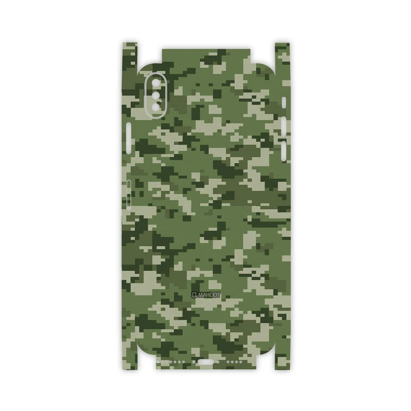 برچسب پوششی ماهوت مدل Army-Green-Pixel-FullSkin مناسب برای گوشی موبایل اپل iPhone Xs Max