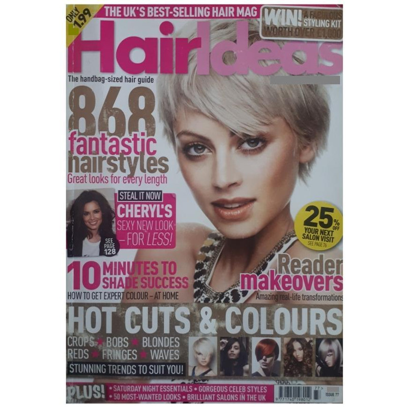 مجله Hair Ideas آگوست 2010