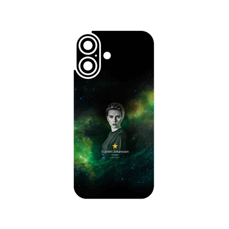 برچسب پوششی ماهوت مدل Scarlett Johansson مناسب برای گوشی موبایل اپل iPhone 16