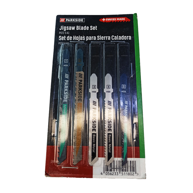 تیغه اره عمودبر پارکساید مدل PSTZ 3 A3 مجموعه 5 عددی تیغه اره عمودبر پارکساید مدل PSTZ 3 A3 مجموعه 5 عددی