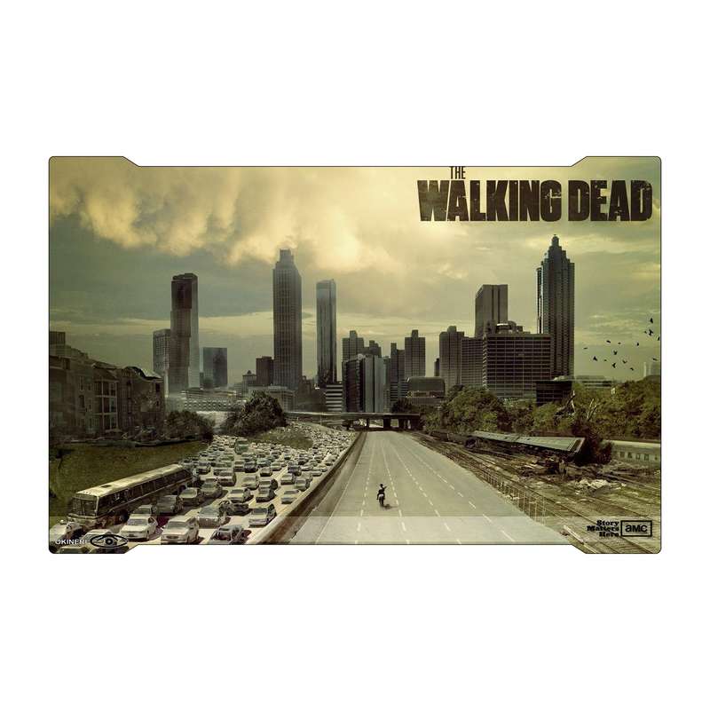 ماوس پد مخصوص بازی اوکینری مدل MPB00846 طرح مردگان متحرک