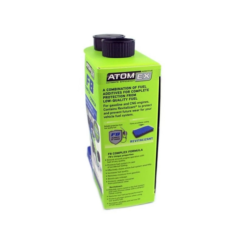اکتان بوستر و مکمل بنزین زادو مدل AtomeEX حجم 250 میلی لیتر بسته 6 عددی