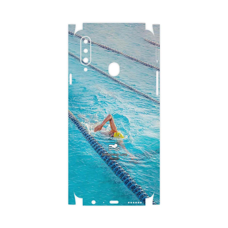 برچسب پوششی ماهوت مدل Swimming-FullSkin مناسب برای گوشی موبایل سامسونگ Galaxy A20s