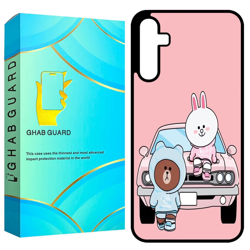 کاور قاب گارد طرح خرگوش مدل GCHPA35 مناسب برای گوشی موبایل سامسونگ Galaxy A35 5G