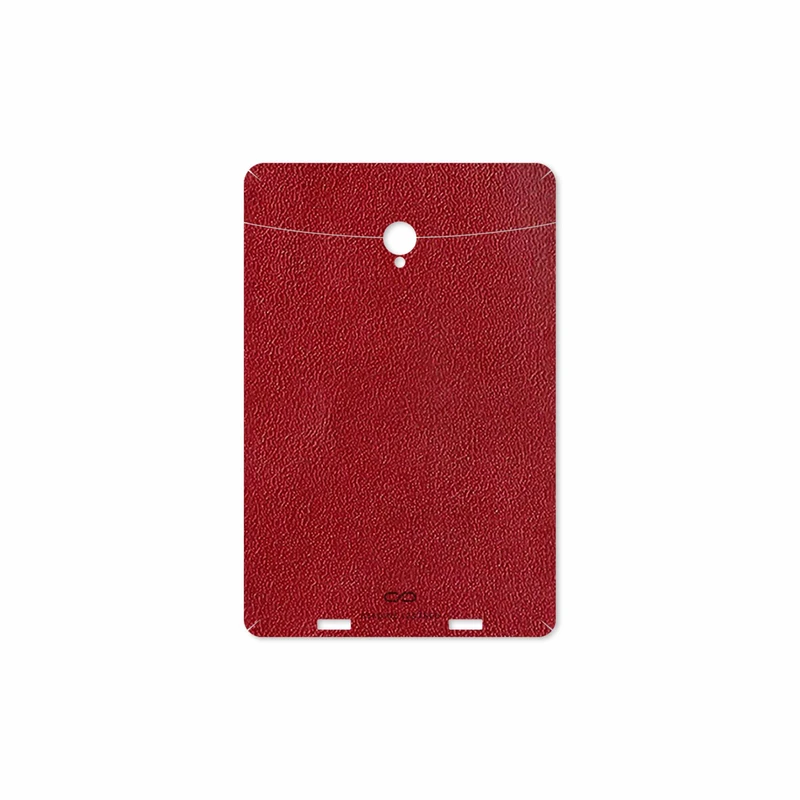 برچسب پوششی ماهوت مدل Red-Leather مناسب برای تبلت وریکو Unipad