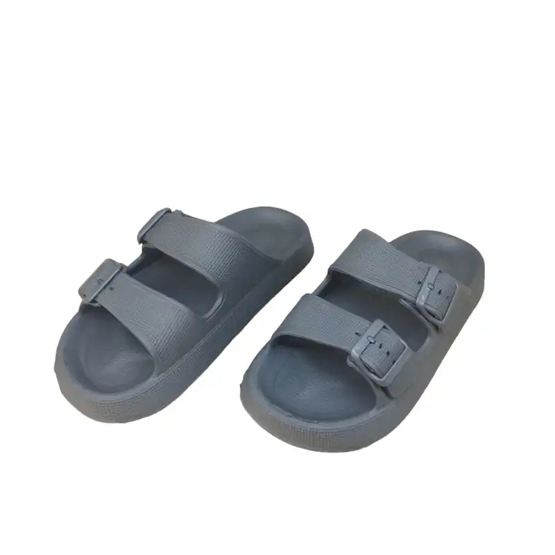 دمپایی زنانه مدل DZ115 CSP رنگ طوسی