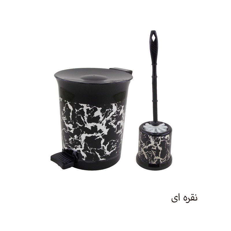 ست سرویس بهداشتی 7 پارچه رزمن طرح ماربل