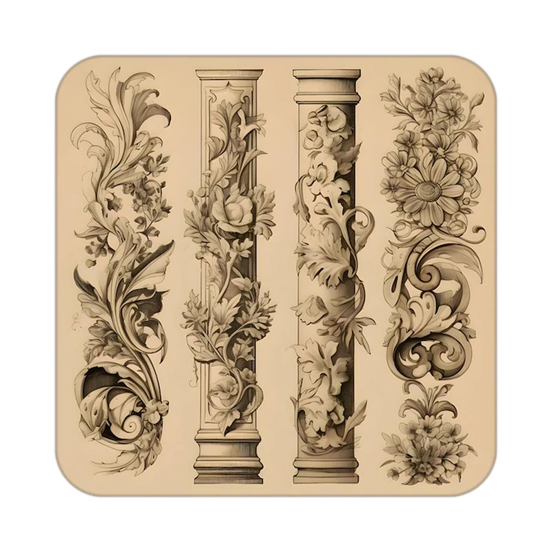 زیر لیوانی کاکتی طرح گل مدل mp16662