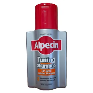 شامپو تقویت کننده و ترمیم کننده مو آلپسین مدل Tuning Dark Caffeine حجم 200 میلی لیتر
